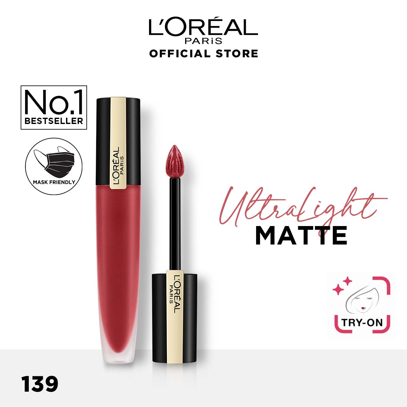 L'Oreal Paris Rouge Signature Matte Liquid Lipstick 7ml