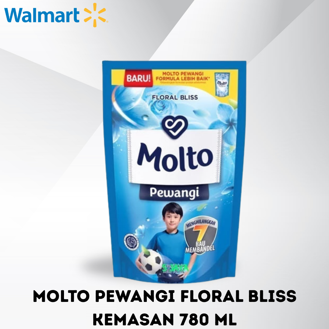 Molto Pewangi Floral Bliss kemasan 780 ml