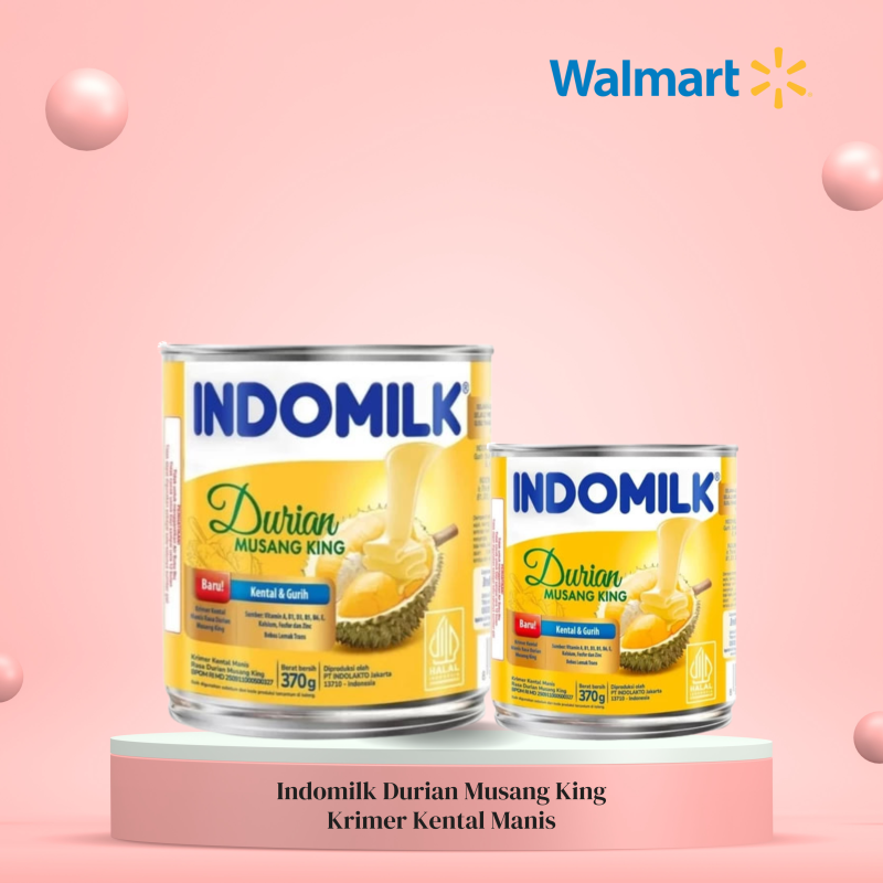 Indomilk Durian Musang King Krimer Kental Manis