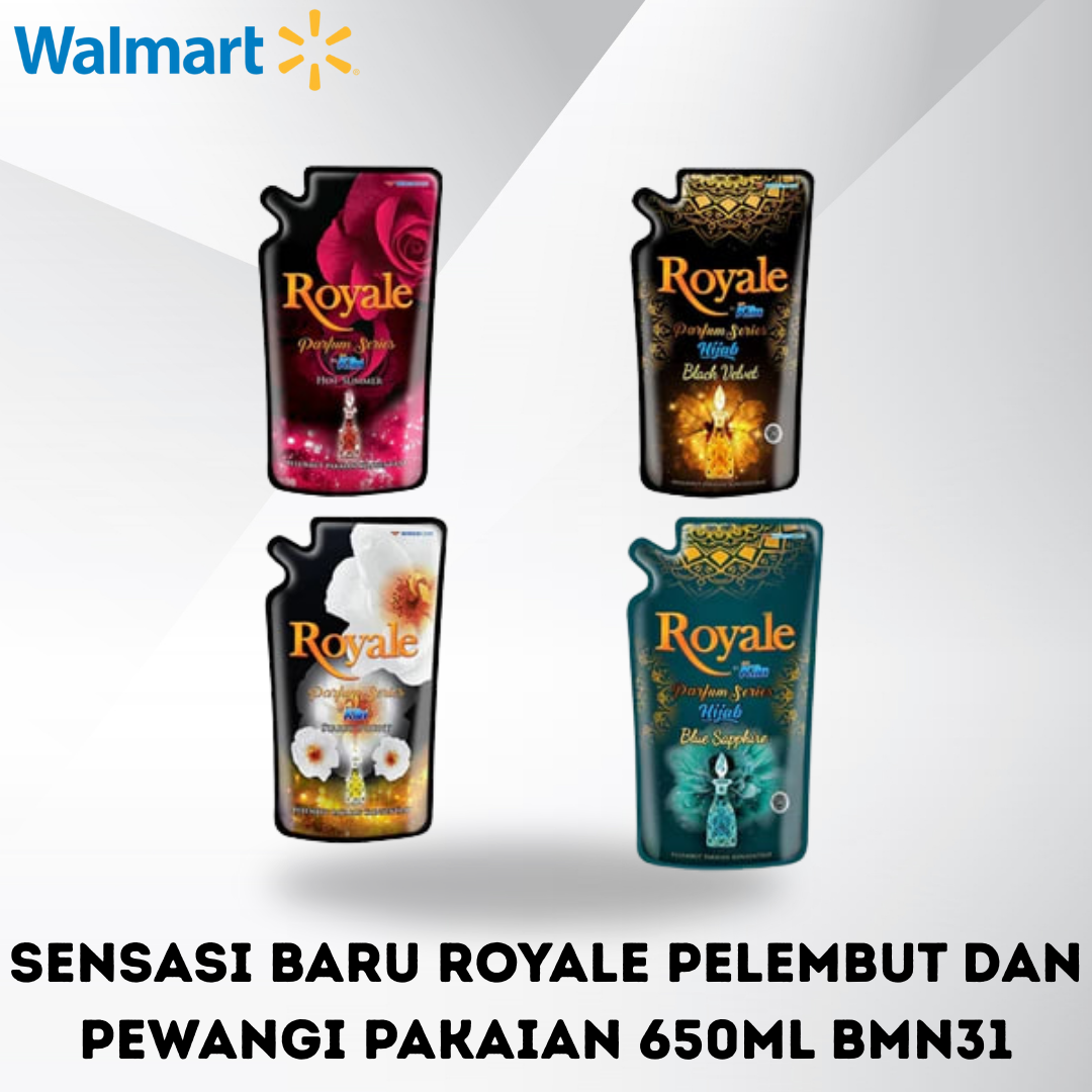 Sensasi Baru Royale Pelembut Dan Pewangi Pakaian 650Ml Bmn31